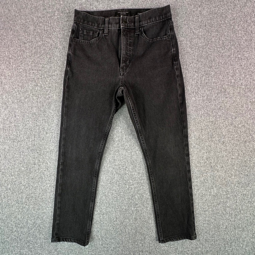 Banana Republic Jeans Womens 27 Petite High-Rise Slim Stiletto Black Stretch